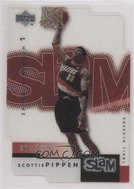 2000-01 Upper Deck Slam - [Base] - Extra Strength Silver Die-Cut #45 - Scottie Pippen /500