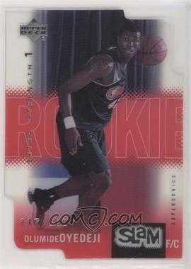 2000-01 Upper Deck Slam - [Base] - Extra Strength Silver Die-Cut #79 - Olumide Oyedeji /500