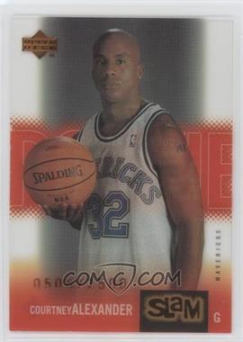 2000-01 Upper Deck Slam - [Base] #63 - Courtney Alexander /2500 [Good to VG‑EX]