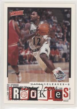 2000-01 Upper Deck Victory - [Base] #270 - Mateen Cleaves