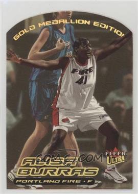 2000 Fleer Ultra WNBA - [Base] - Gold Medallion Edition #119G - Alisa Burras