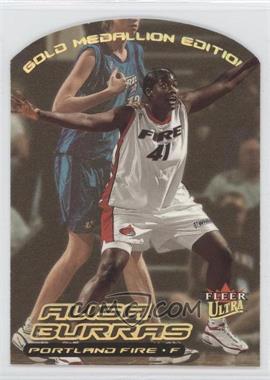 2000 Fleer Ultra WNBA - [Base] - Gold Medallion Edition #119G - Alisa Burras