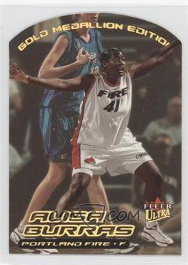 2000 Fleer Ultra WNBA - [Base] - Gold Medallion Edition #119G - Alisa Burras