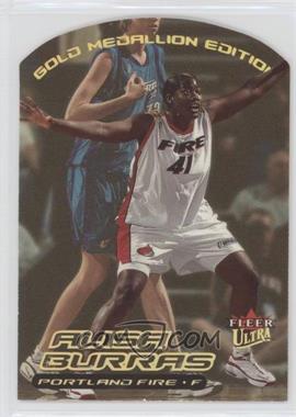 2000 Fleer Ultra WNBA - [Base] - Gold Medallion Edition #119G - Alisa Burras