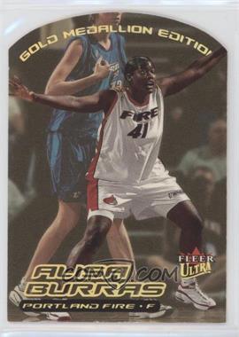 2000 Fleer Ultra WNBA - [Base] - Gold Medallion Edition #119G - Alisa Burras