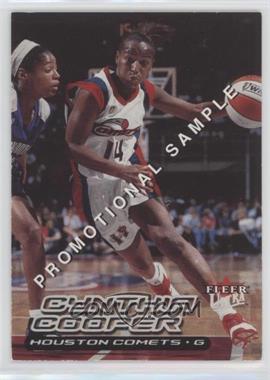 2000 Fleer Ultra WNBA - [Base] - Promotional Sample #1 - Cynthia Cooper