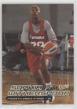 2000 Fleer Ultra WNBA - [Base] #27 - Sophia Witherspoon