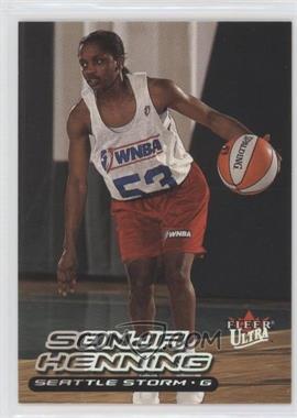 2000 Fleer Ultra WNBA - [Base] #87 - Sonja Henning