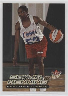 2000 Fleer Ultra WNBA - [Base] #87 - Sonja Henning