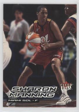 2000 Fleer Ultra WNBA - [Base] #99 - Sharon Manning