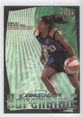 2000 Fleer Ultra WNBA - Feminine Adrenaline #1 FA - Nikki McCray
