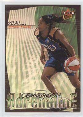 2000 Fleer Ultra WNBA - Feminine Adrenaline #1 FA - Nikki McCray