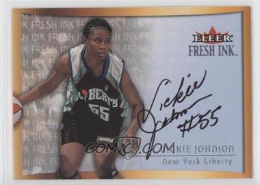 2000 Fleer Ultra WNBA - Fresh Ink #_VIJO - Vickie Johnson