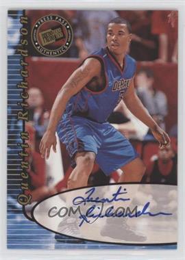 2000 Press Pass - Autographs #_QURI - Quentin Richardson