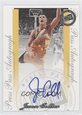 2000 Press Pass Signature Edition - Autographs - Silver #_JACO - Jason Collier /500