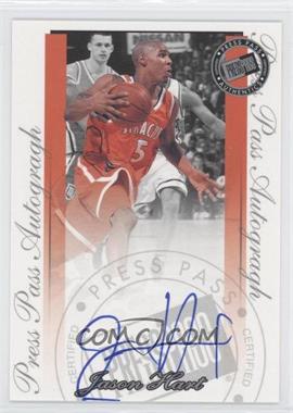 2000 Press Pass Signature Edition - Autographs - Silver #_JAHA - Jason Hart /500