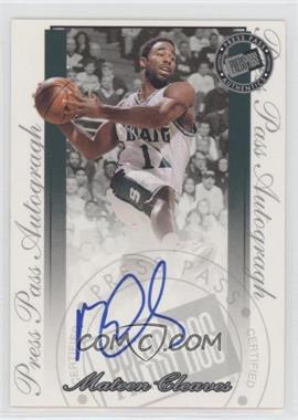 2000 Press Pass Signature Edition - Autographs - Silver #_MACL - Mateen Cleaves /500