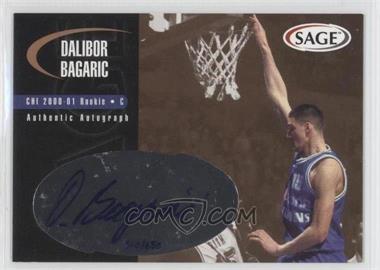2000 Sage - Authentic Autograph - Bronze #A1 - Dalibor Bagaric /650