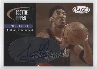 2000 Sage - Authentic Autograph - Bronze #A41 - Scottie Pippen /260