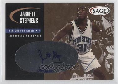 2000 Sage - Authentic Autograph - Bronze #A47 - Jarrett Stephens /650