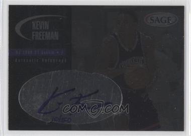 2000 Sage - Authentic Autograph - Platinum #A16 - Kevin Freeman /50