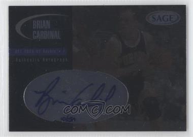 2000 Sage - Authentic Autograph - Platinum #A5 - Brian Cardinal /50