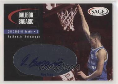 2000 Sage - Authentic Autograph #A1 - Dalibor Bagaric /999