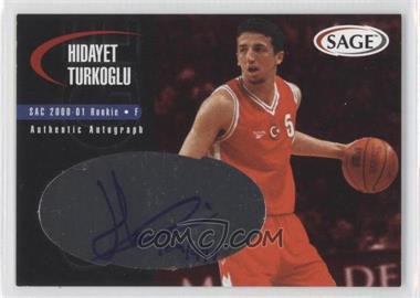 2000 Sage - Authentic Autograph #A48 - Hidayet Turkoglu /999