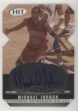 2000 Sage Hit - Autographs - Emerald Die-Cut #A23 - Michael Jordan