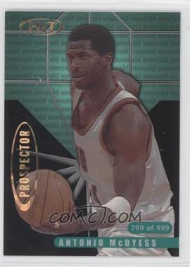 2000 Sage Hit - Prospector - Emerald #P14 - Antonio McDyess /999