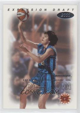 2000 Skybox Dominion WNBA - [Base] #118 - Elena Baranova