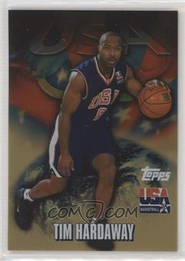 2000 Topps Team USA - [Base] - Gold #58 - Tim Hardaway