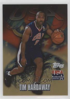 2000 Topps Team USA - [Base] - Gold #58 - Tim Hardaway