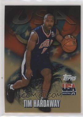 2000 Topps Team USA - [Base] - Gold #58 - Tim Hardaway