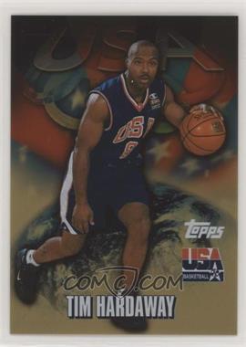 2000 Topps Team USA - [Base] - Gold #58 - Tim Hardaway