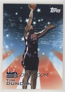 2000 Topps Team USA - [Base] #1 - Tim Duncan