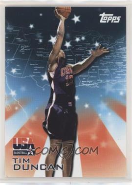 2000 Topps Team USA - [Base] #1 - Tim Duncan