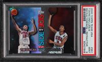 Tim Duncan, Lisa Leslie [PSA 9 MINT]