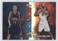 Ray Allen, DeLisha Milton-Jones