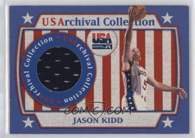 2000 Topps Team USA - USArchival Collection #USAR8 - Jason Kidd