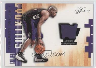 2001-02 Flair - Courting Greatness #_VICA - Vince Carter