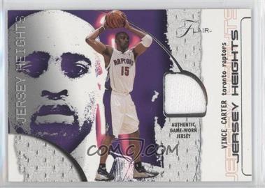 2001-02 Flair - Jersey Heights #_VICA - Vince Carter