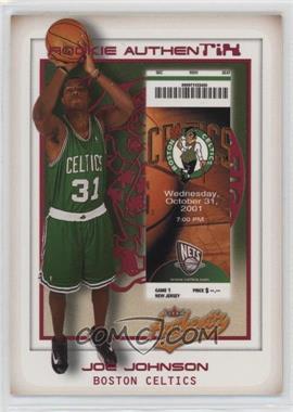 2001-02 Fleer Authentix - [Base] #123 - Joe Johnson /1250