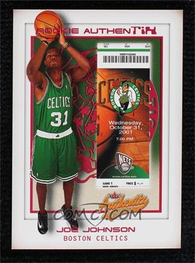 2001-02 Fleer Authentix - [Base] #123 - Joe Johnson /1250