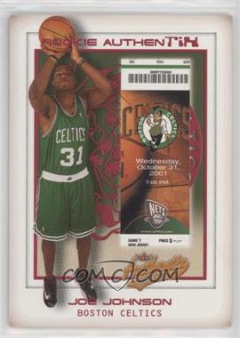 2001-02 Fleer Authentix - [Base] #123 - Joe Johnson /1250