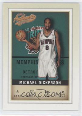 2001-02 Fleer Authentix - [Base] #38 - Michael Dickerson