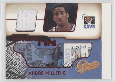 2001-02 Fleer Authentix - Jersey Authentix - Ripped #JA-AM - Andre Miller