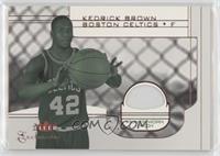 Rookie Player-Worn Patch - Kedrick Brown