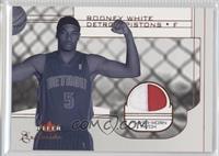 Rookie Player-Worn Patch - Rodney White