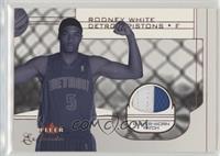 Rookie Player-Worn Patch - Rodney White